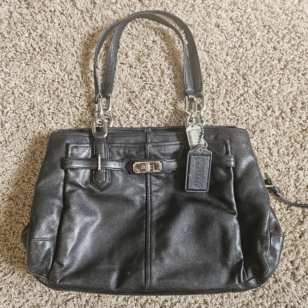 Coach Chelsea Leather Jayden Carryall - Picture 2 of 7